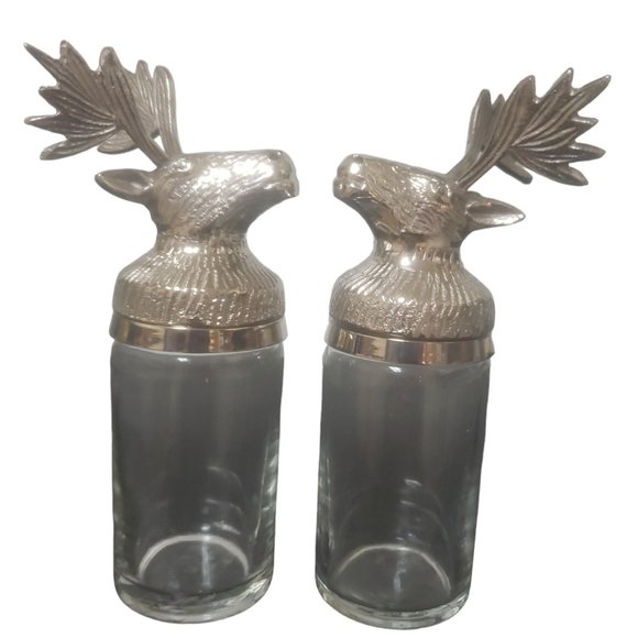 NEW Moose Novelty Salt & Pepper Shakers by Zadox - Picture 4 of 11